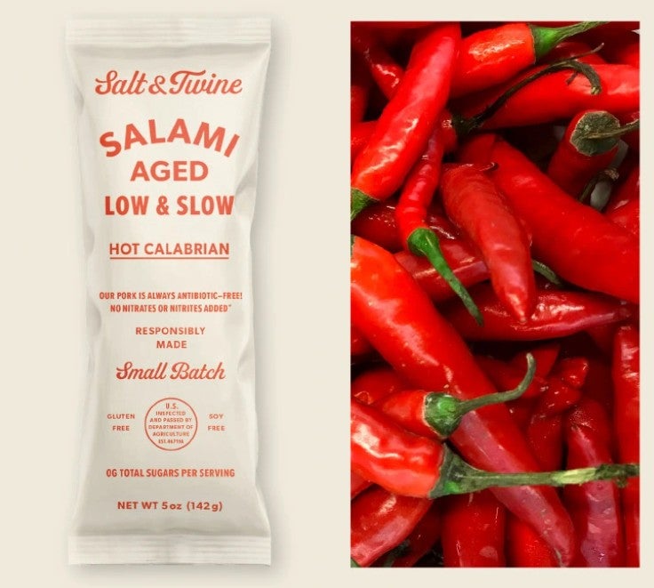 Salt & Twine Aged Salami | Oake Knoll Farms